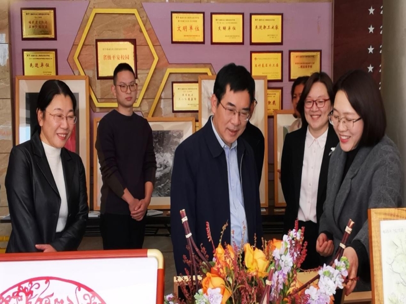 福建省林业局领导到福建生态工程职业技术学校调研指导工作