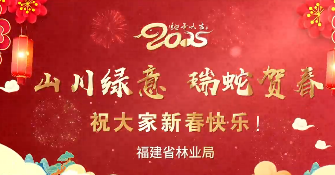 福建省林业局祝大家新春快乐！