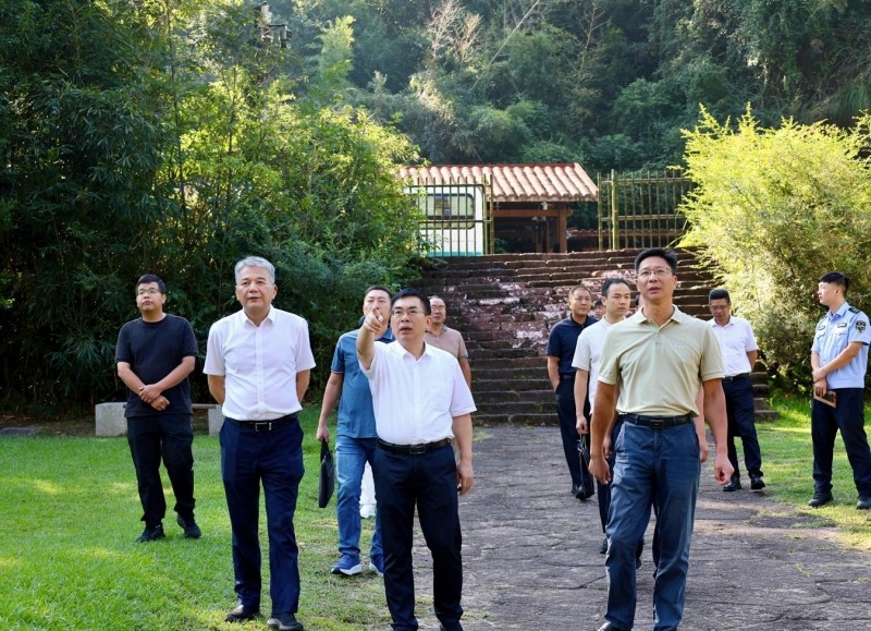 福建省林业局领导赴武夷山国家公园调研指导松材线虫病疫情防控工作