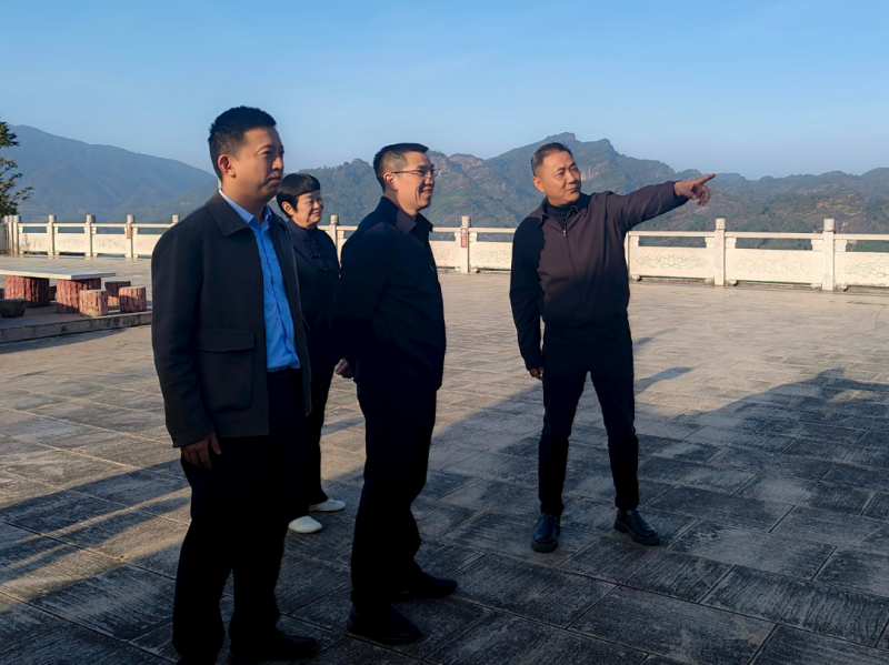 福建省林业局领导赴武夷山指导森林康养基地建设工作